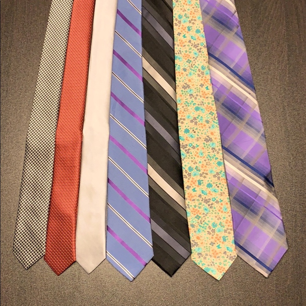 Assortment of Patterned Ties